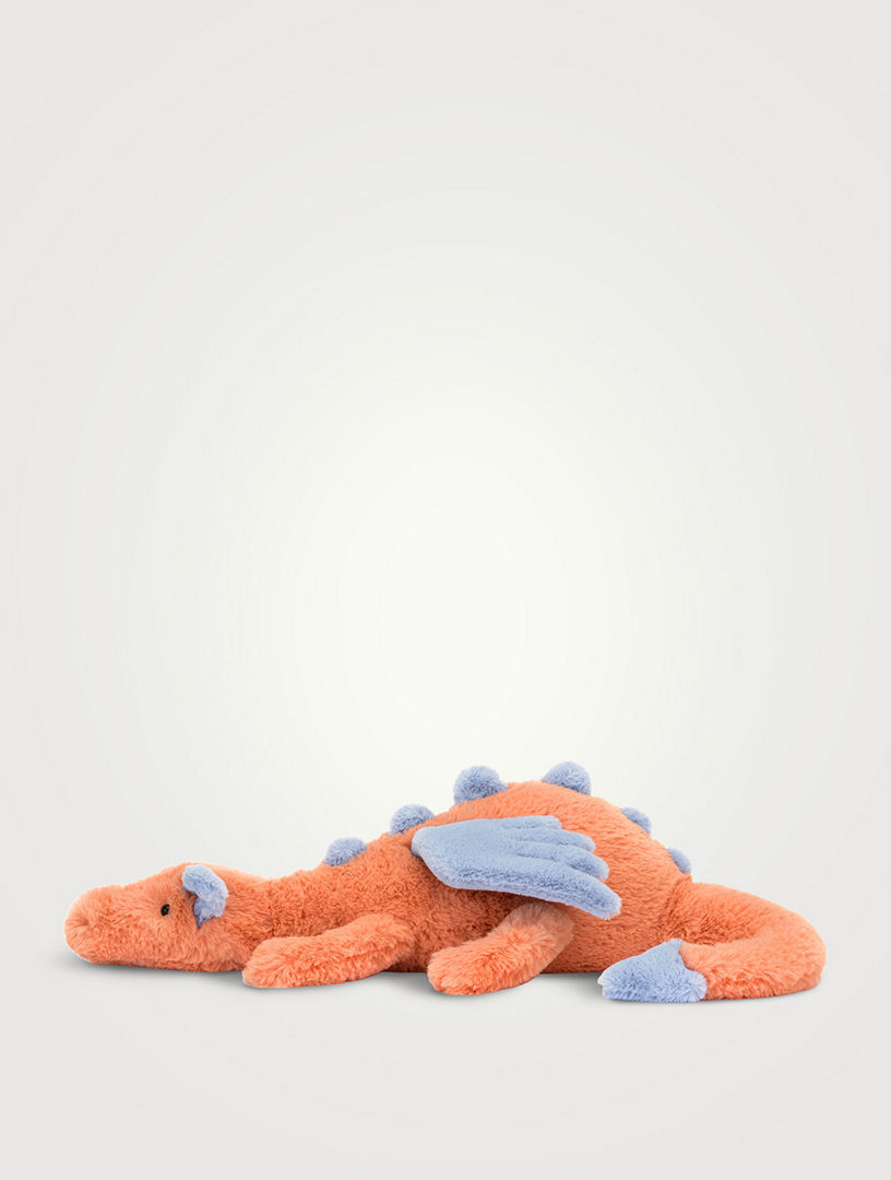 JELLYCAT Large Persimmon Snow Dragon Plush Toy | Holt Renfrew