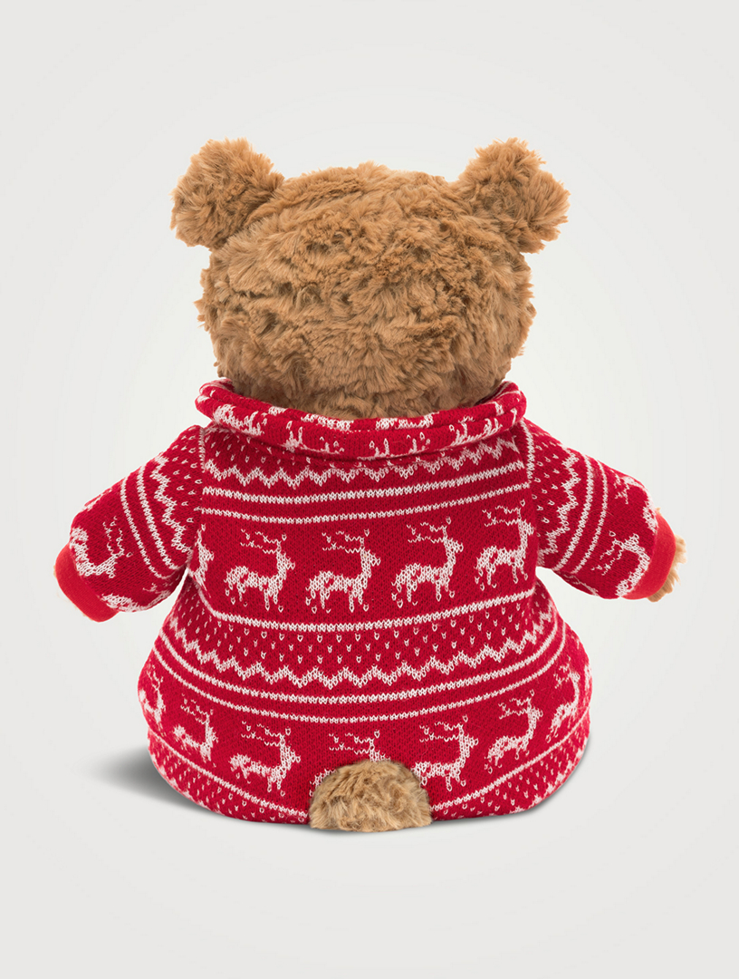 ぬいぐるみ  Bartholomew Bear WinterPyjamas Jellycat Bartholomew Bear Winter Pajamas-Christmas gifts | eBay