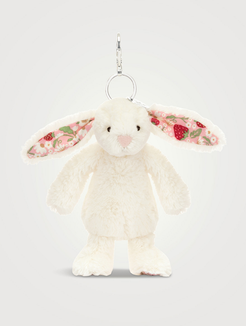 JELLYCAT Blossom Cream Bunny Berry Bag Charm | Holt Renfrew
