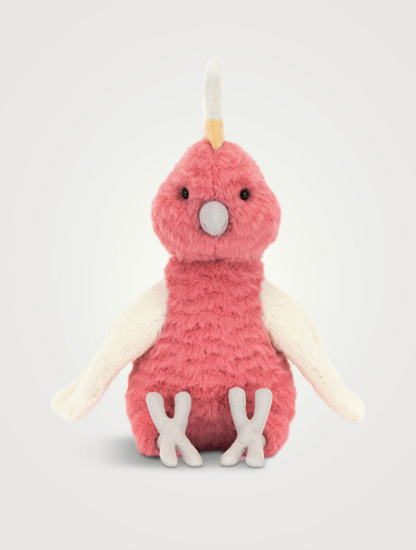 Squawkatoo Pink Cockatoo Plush Toy