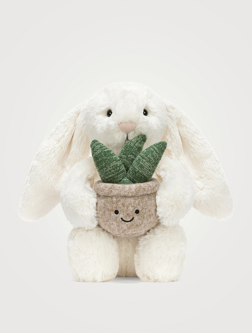 新作  Cream Bunny Plant 新品タグ付き JELLYCAT Cream Bunny With Plant | Holt Renfrew