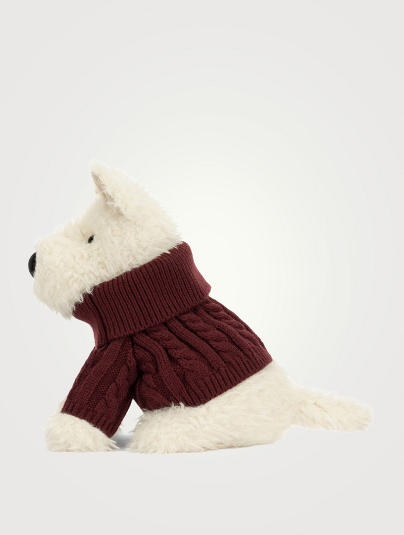 JELLYCAT Munro Scottie Dog Winter Jumper | Holt Renfrew