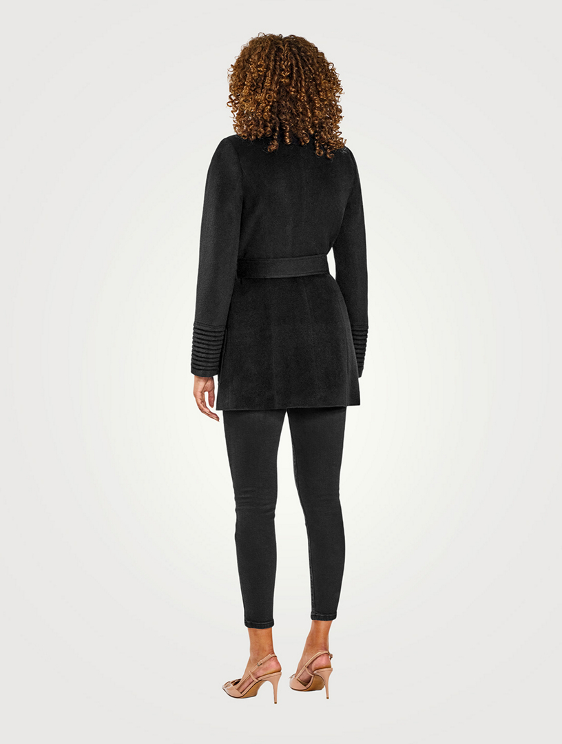 Belted Baby Alpaca Coat