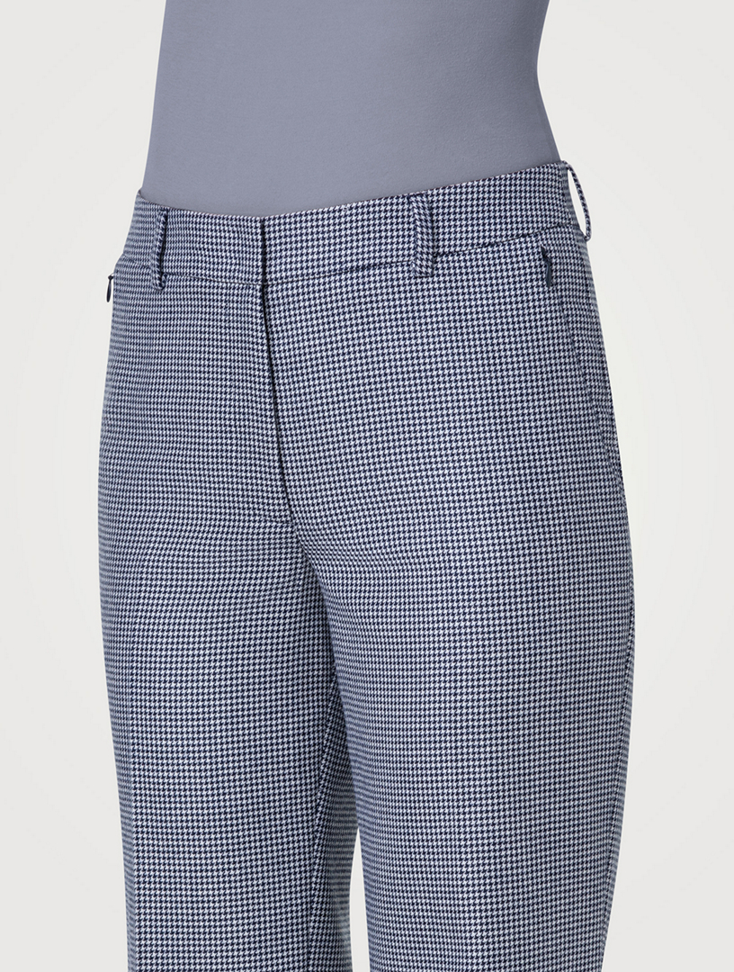 Meghan Cashmere Straight-Leg Trousers