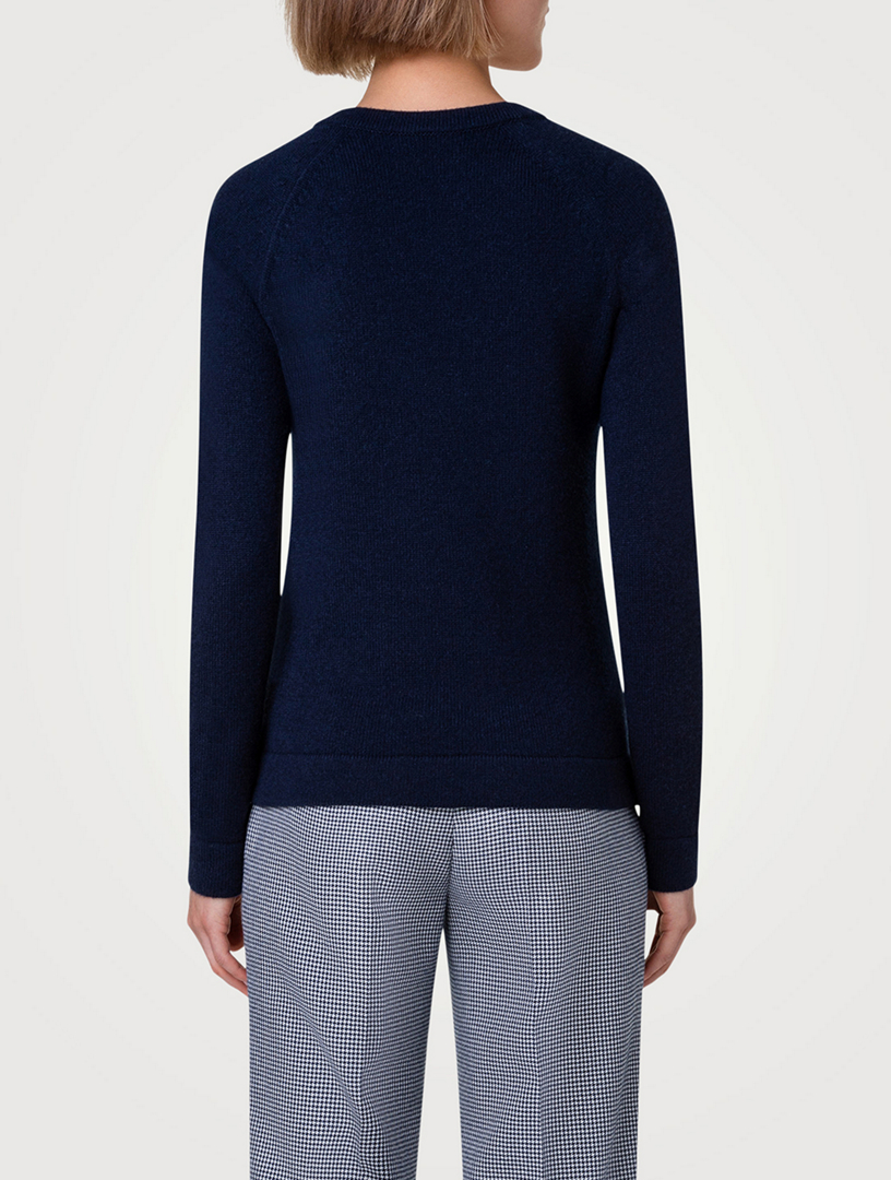 Two-Tone Cashmere Sweater