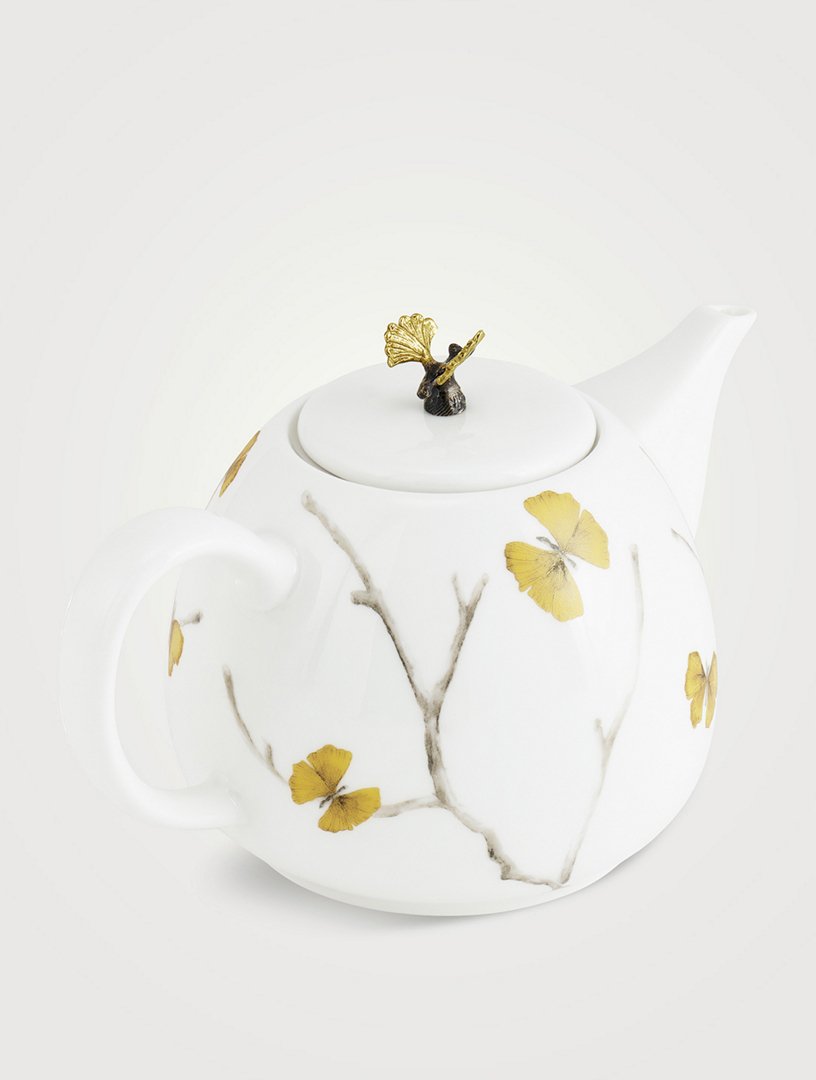 Butterfly Ginkgo Tea Pot