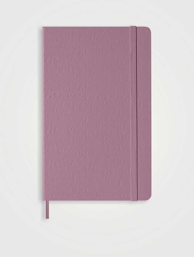 Large Coloured Patterned Hard Cover Notebook