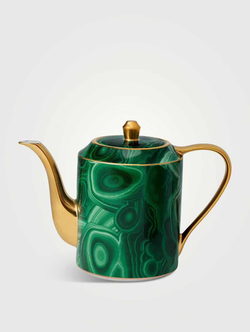 Malachite Teapot