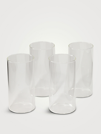Set Of Four Glass Tumblers