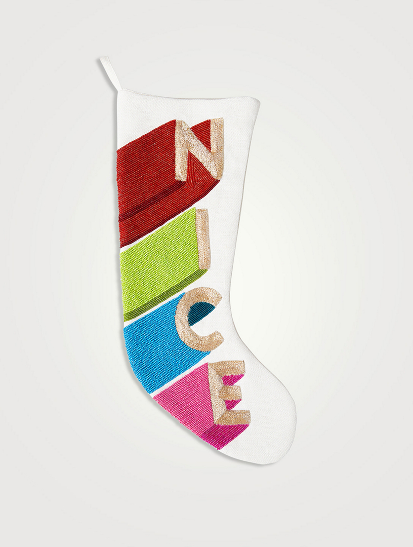 Nice Embellished Stocking