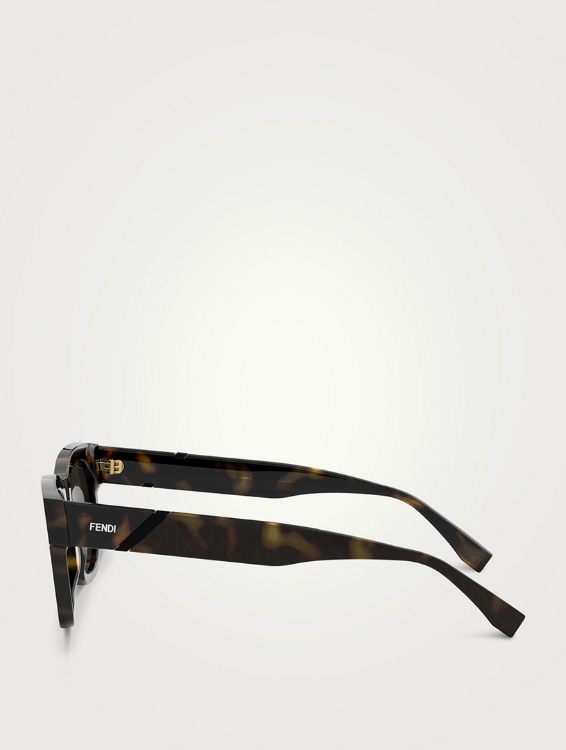 Fendi Diagonal Square Sunglasses