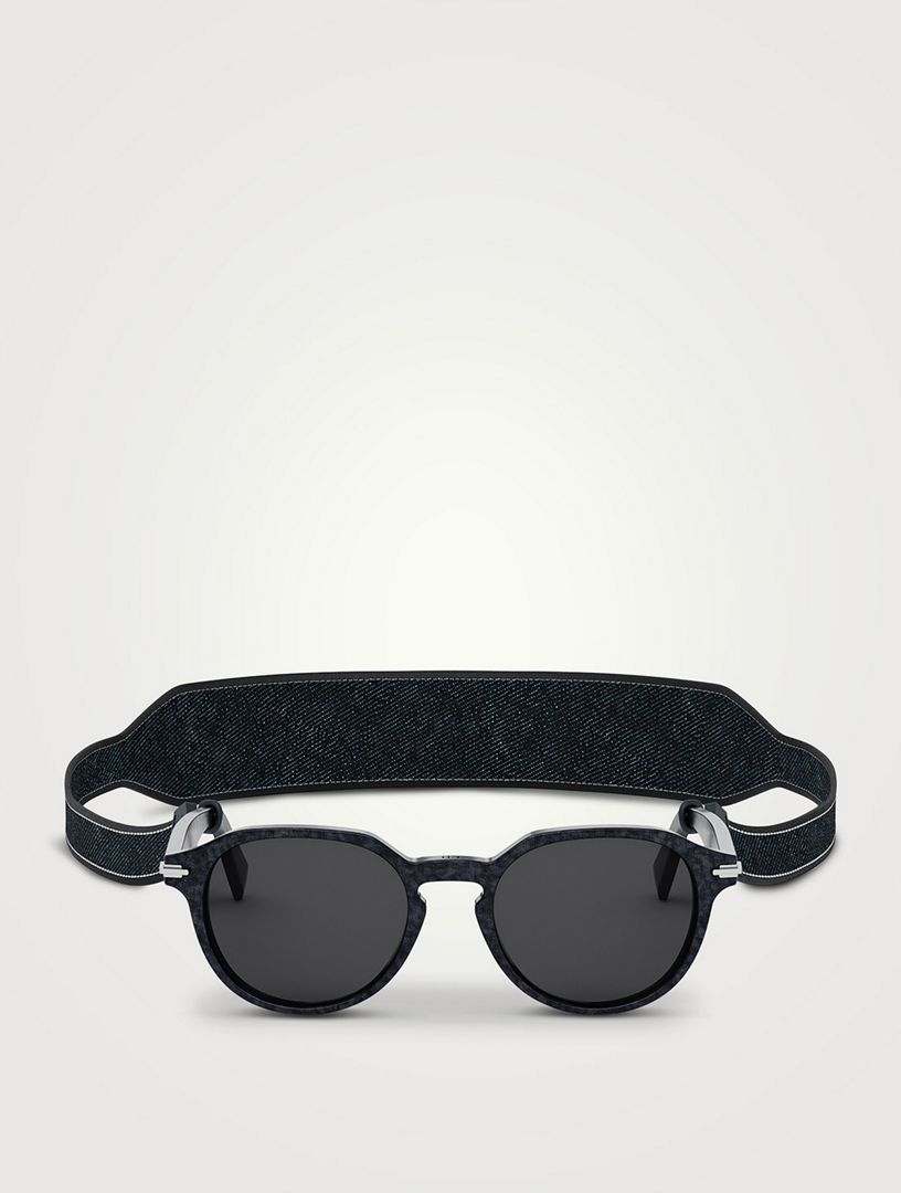 DiorBlackSuit R2I Round Sunglasses