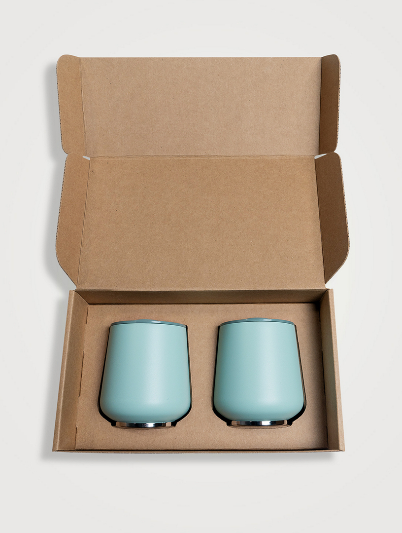 Lot de 2 gobelets de voyage 12 oz Ruby