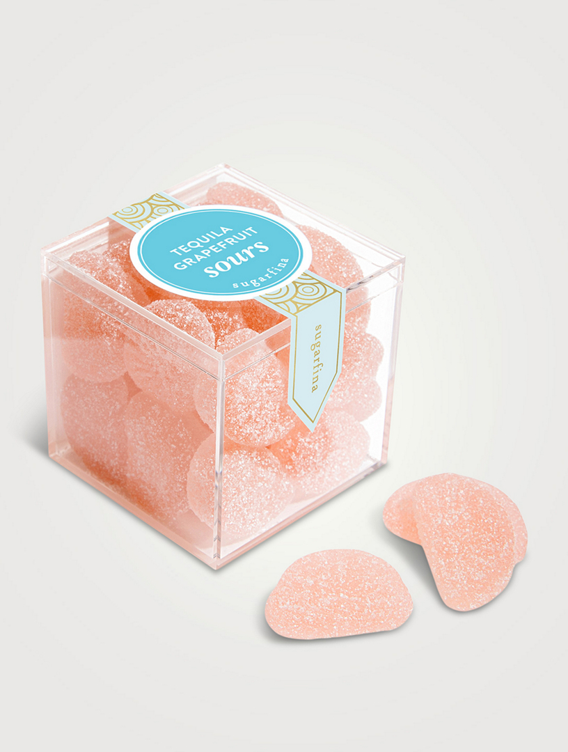 Boîte gourmande de bonbons acidulés Tequila Grapefruit, petit format