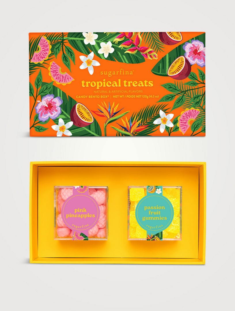 Boîte à bento Tropical Treats, duo de bonbons