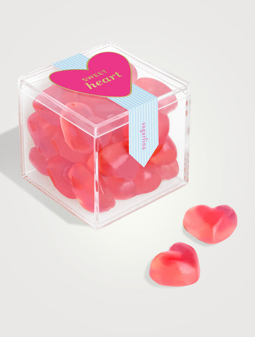 Small Sweet Heart Strawberry Hearts Candy Cube