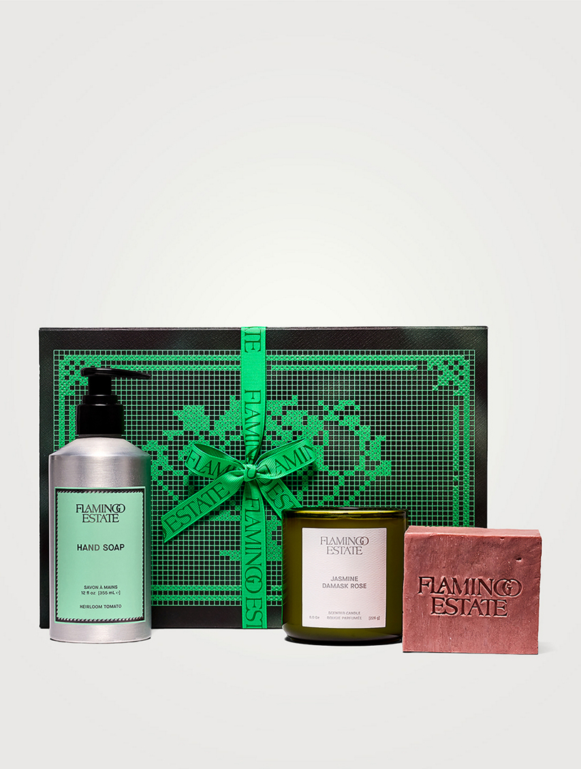 Jasmine Damask Rose Bath Set