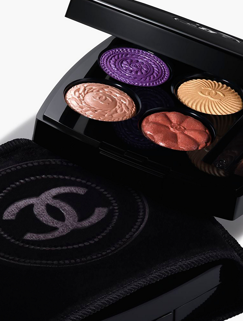 CHANEL LES 4 OMBRES アイシャドウパレット　19 LES 4 OMBRES Multi-effect quadra eyeshadow 202 - Tissé camélia