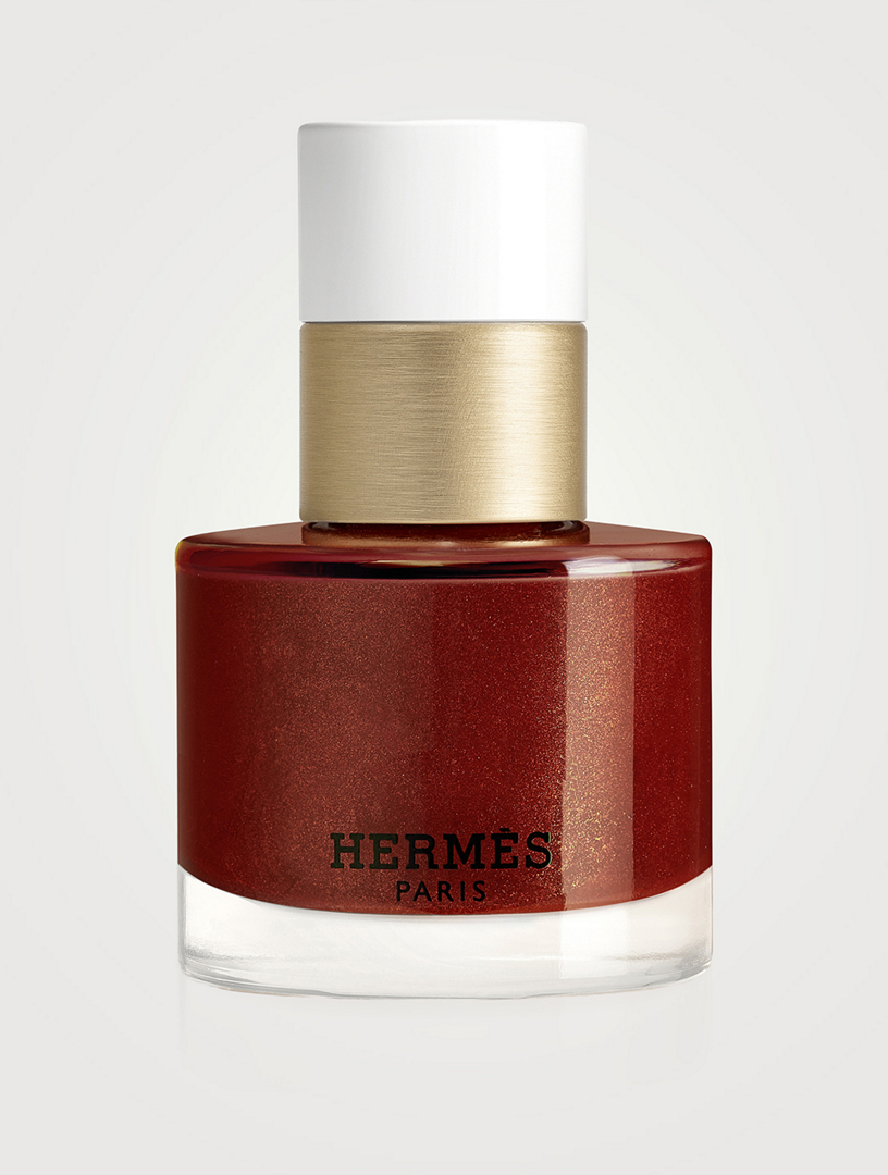 Limited Edition Les Mains Hermès Nail Polish - Brun Hélios
