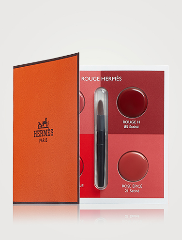 口紅 HERMES ROUGE HERMES ORANGE CAPUCINE HERMÈS Rouge Hermès Shiny Lipstick - Limited Edition, Orange