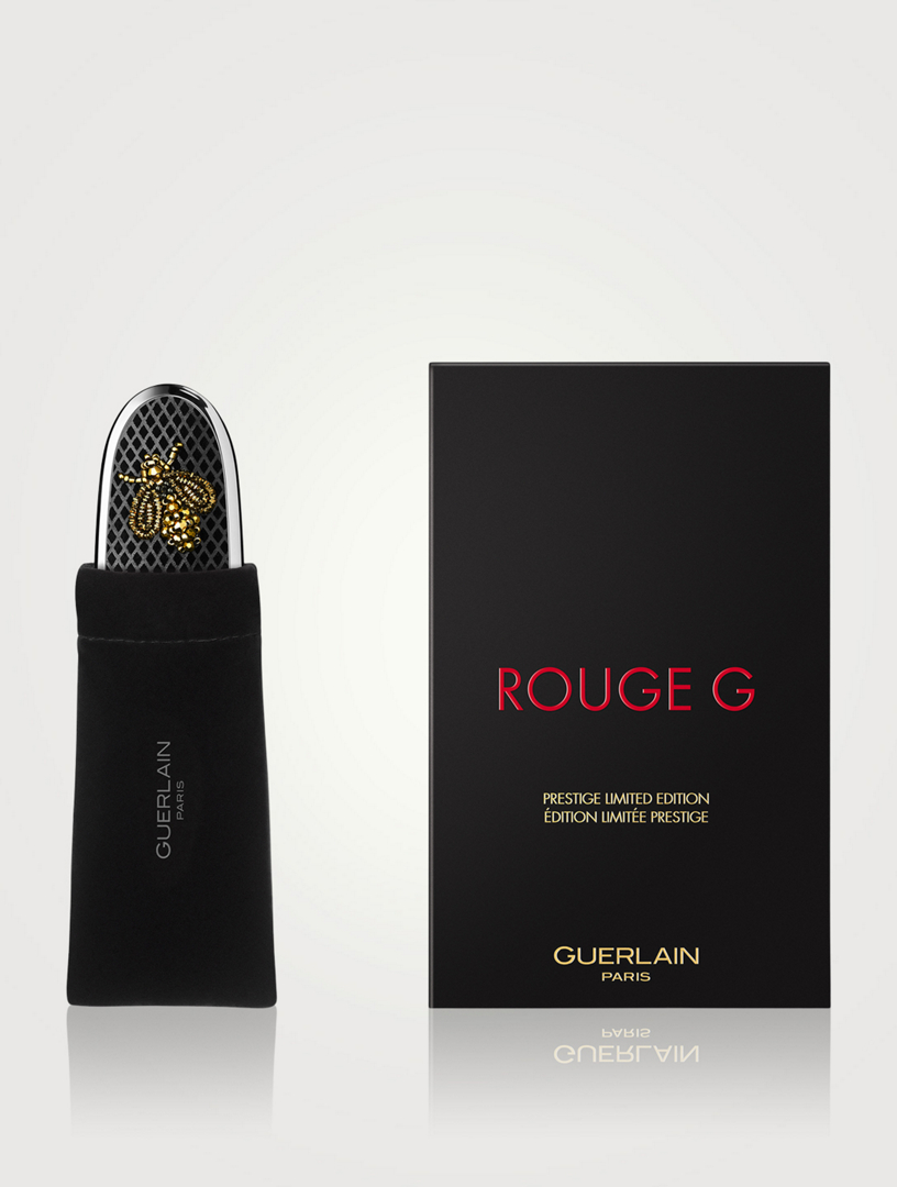 GUERLAIN Rouge G Gold Bee Sequins Satin Lipstick & Case - Prestige