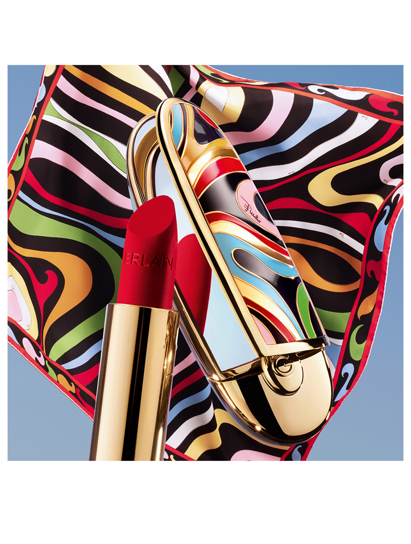 口紅 GUERLAIN x PUCCI ROUGE G MARMO KISS Guerlain x Pucci - A Vibrant Fusion of Fashion and Beauty