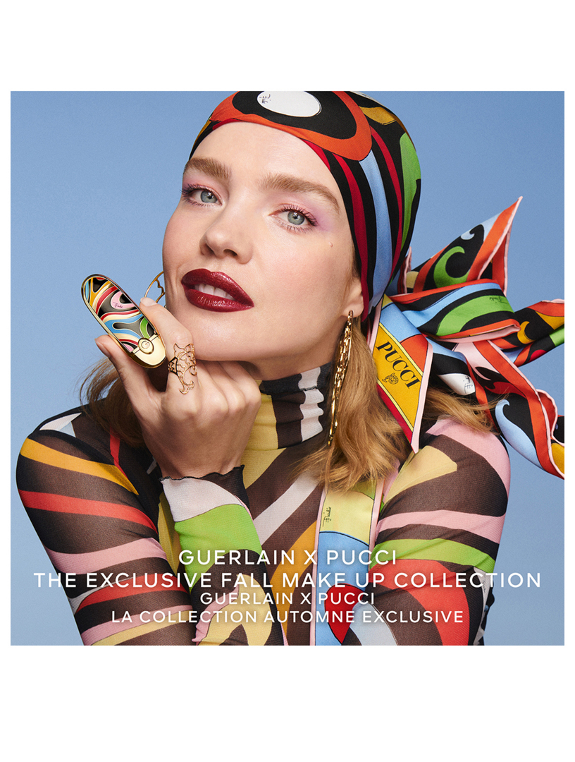 口紅 GUERLAIN x PUCCI ROUGE G MARMO KISS Guerlain x Pucci - A Vibrant Fusion of Fashion and Beauty