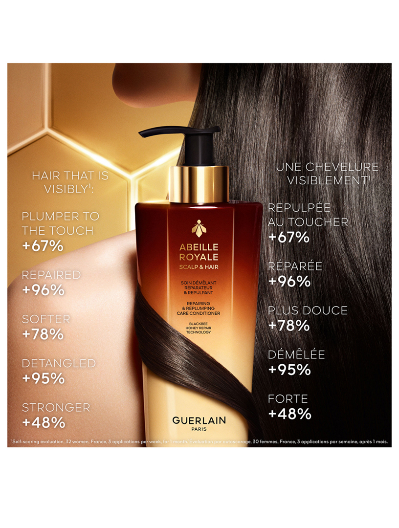 リンス・コンディショナー GUERLAIN ABEILLE E SCALP & HAIR ABEILLE ROYALE ⋅ REPAIRING & REPLUMPING CARE CONDITIONER