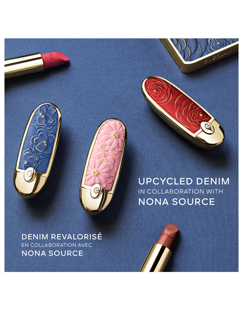 GUERLAIN Limited Edition Rouge G Blooming Denim Customizable