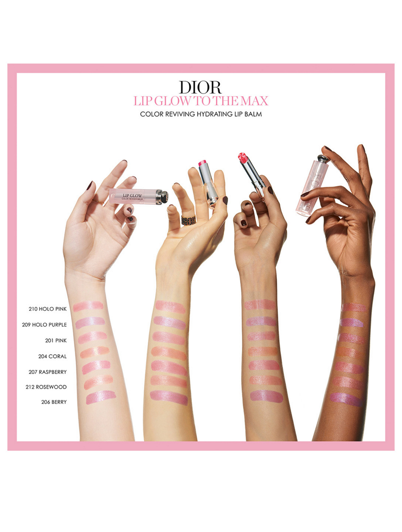 Dior lip glow to the max hydrating color reviver shop lip balm