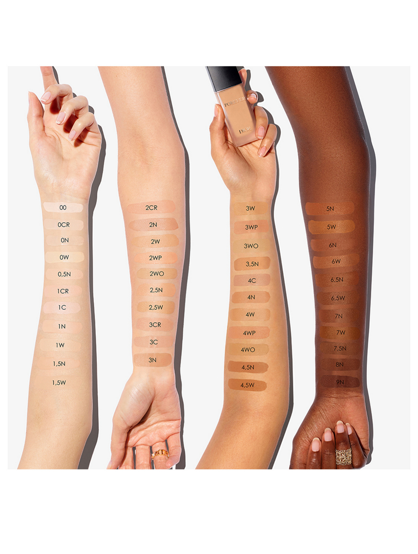 Dior forever clearance matte foundation swatches