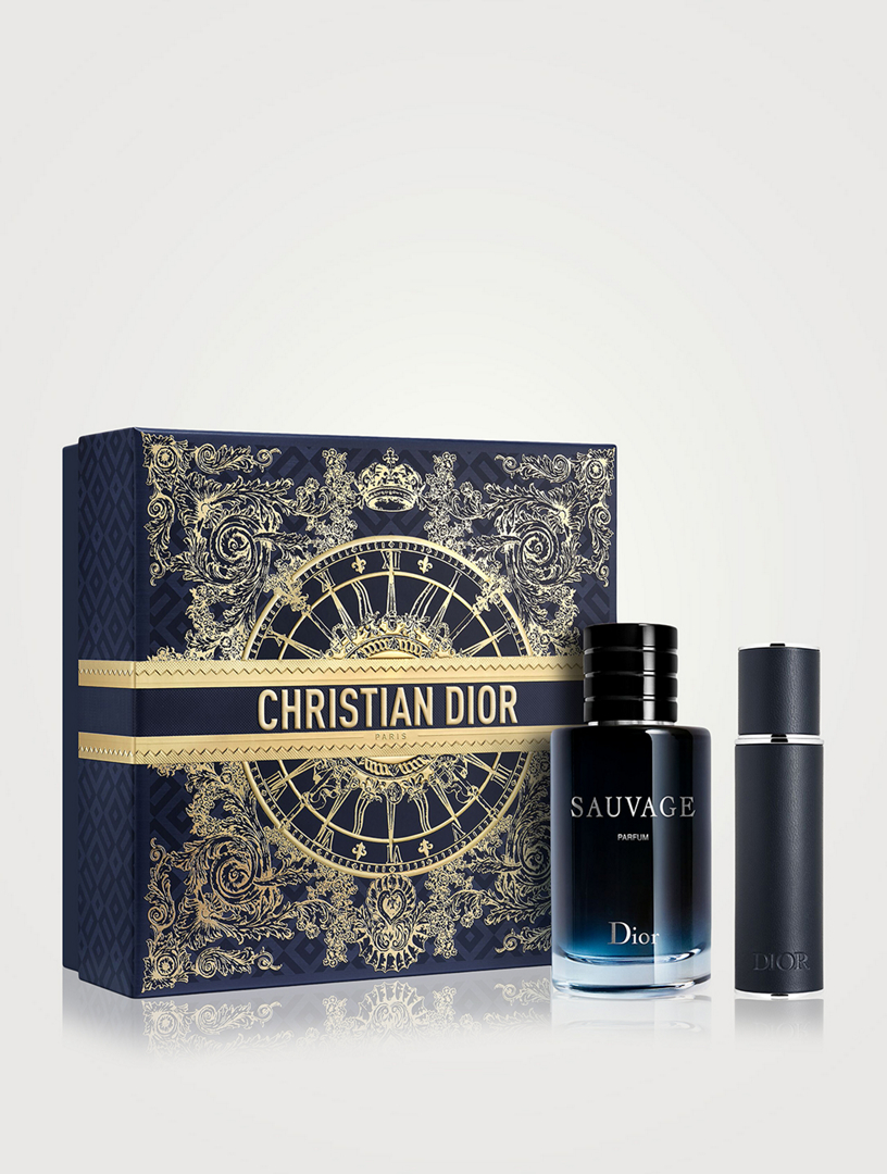 DIOR Sauvage Parfum Set Parfum and Travel Spray Limited Edition Holt Renfrew