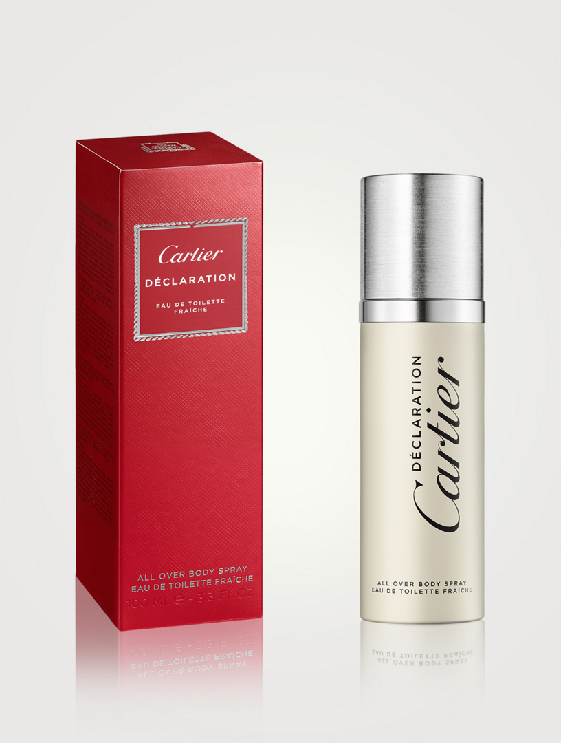 Cartier body online spray