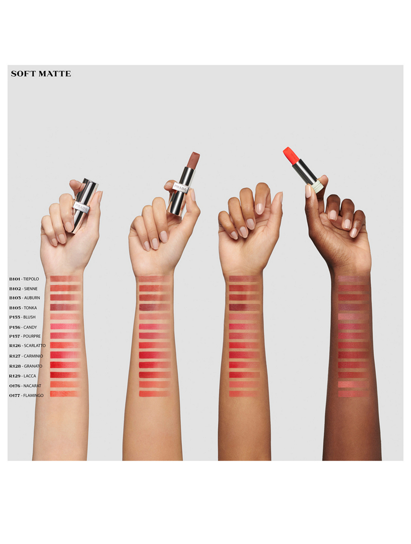 口紅 Prada Monochrome Smooth Nylon  B101 B101 - Tiepolo Prada Monochrome Soft Matte Lipstick - B101