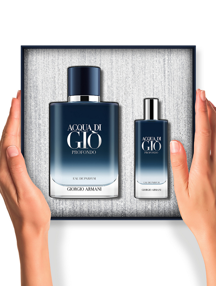 GIORGIO ARMANI Acqua di Gio Profondo Eau de Parfum Duo Gift Set
