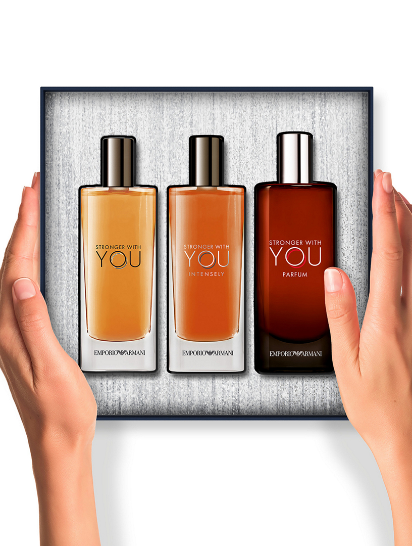GIORGIO ARMANI Emporio Armani Stronger With You Trio Gift Set ($75