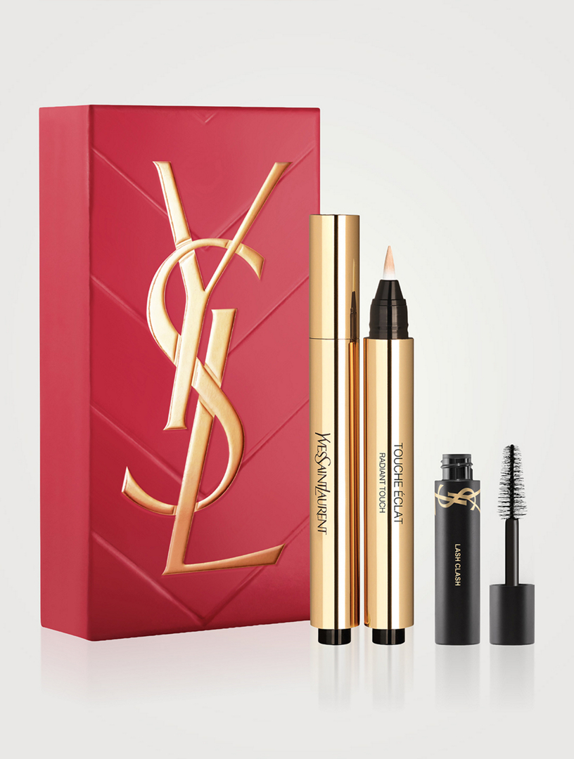 YVES SAINT LAURENT Touche Éclat & Lash Clash Mascara Set ($66