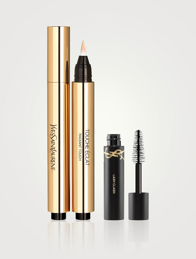 Yves Saint Laurent Touche Éclat他メイクセット YVES SAINT LAURENT Touche Éclat & Lash Clash Mascara Set ($66