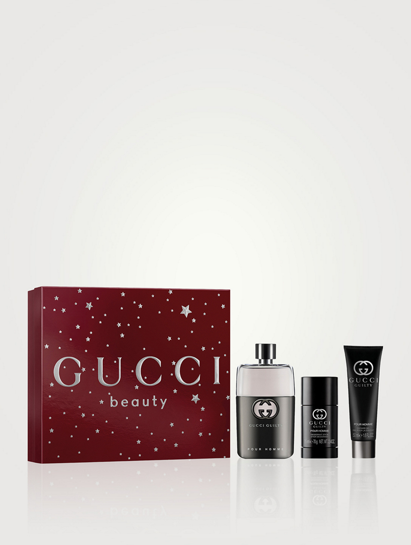 Gucci Guilty Pour Homme Eau de Toilette Deodorant & Shower Gel Trio