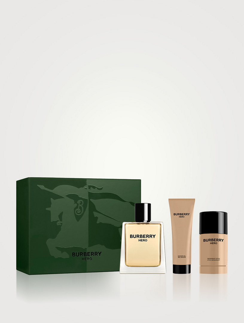 BURBERRY Hero Eau de Toilette, Shower Gel and Deodorant Trio Gift