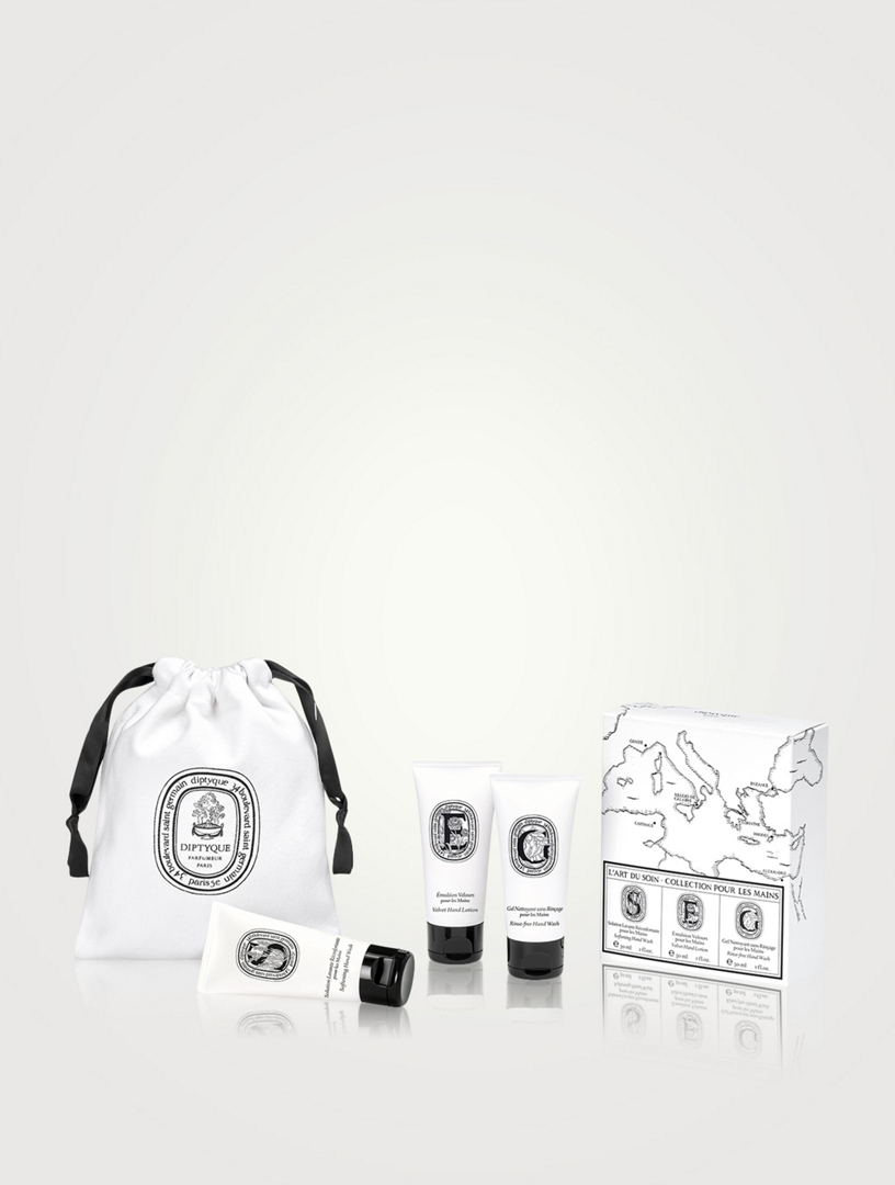 DIPTYQUE The Art of Care Hand Travel Cleansing & Moisturizing Set