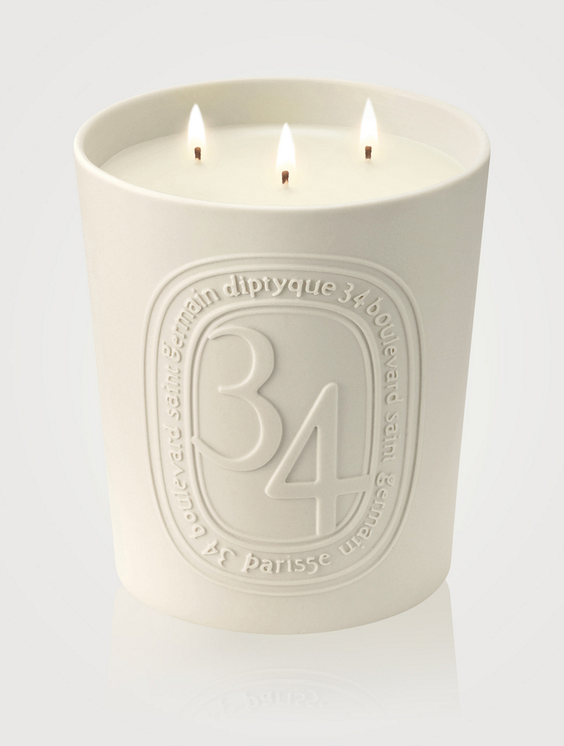 34 BOULEVARD SAINT-GERMAIN 香り付きキャンドル ミディアム キャンドル サン・ジェルマン 34 300g | Diptyque Paris