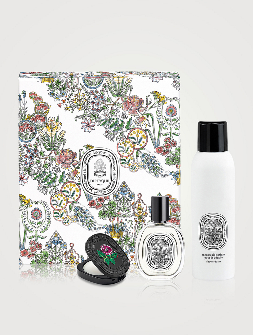 diptyque Eau Rose パフューム&ヘアミストセット DIPTYQUE Eau Rose Perfume & Shower Foam Gift Set (Exclusive