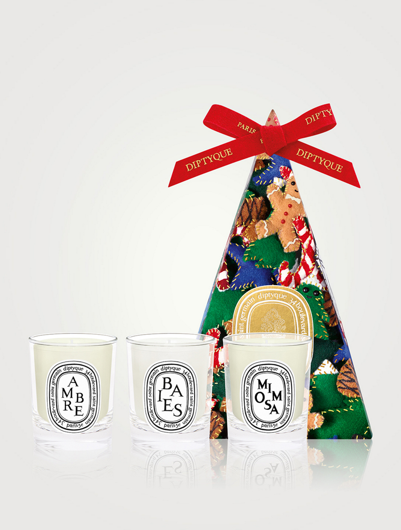 DIPTYQUE Surprise Pouch with 3 Miniature Candles | Holt Renfrew