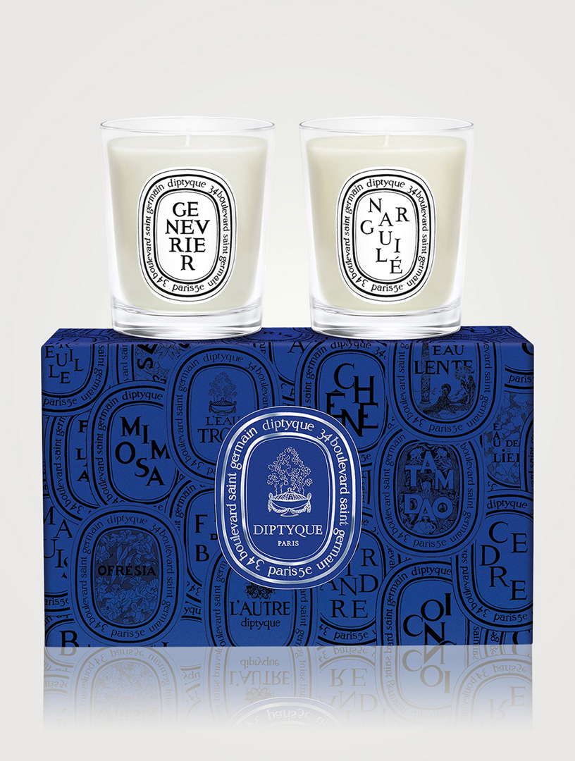 Narguilé & Genévrier (Juniper) - Set Of 2 Small Candles