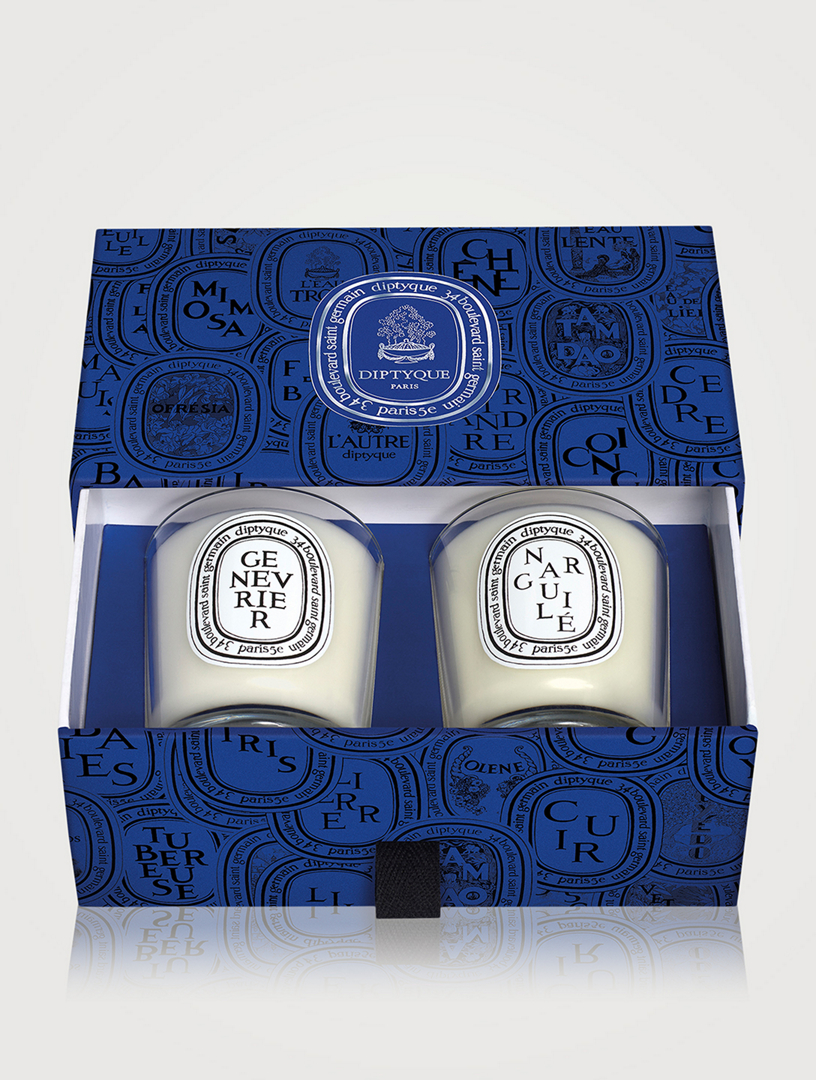 DIPTYQUE Narguilé & Genévrier (Juniper) - Set Of 2 Small Candles