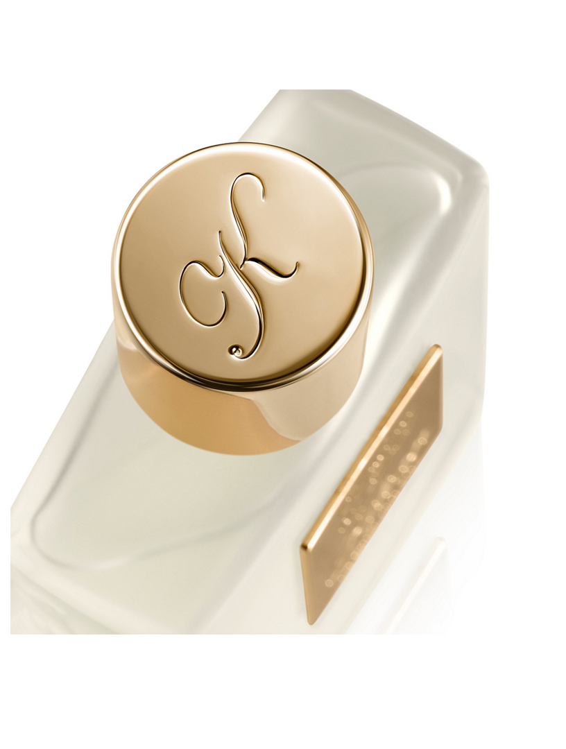 Woman in Gold Hair Mist