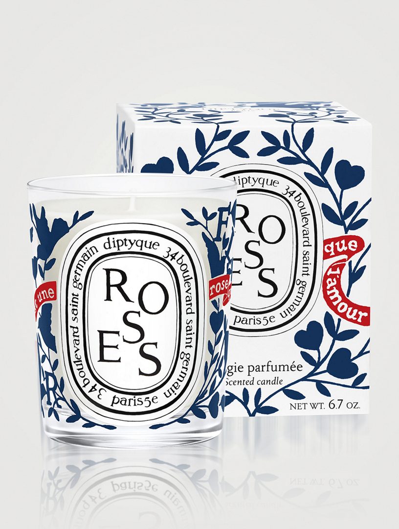 Bougie Modèle Classique Roses en édition limitée