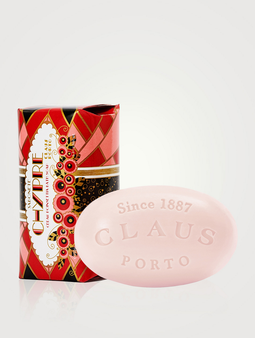Chypre Cedar Poinsettia Soap