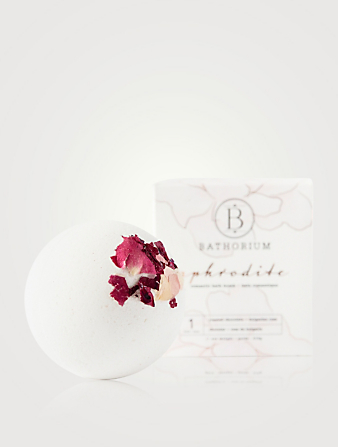 Aphrodite Bath Bomb: Roasted Chocolate + Bulgarian Rose